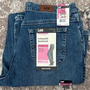 Lee Women's Stretch Bootcut Jeans - Dark Blue NWT
